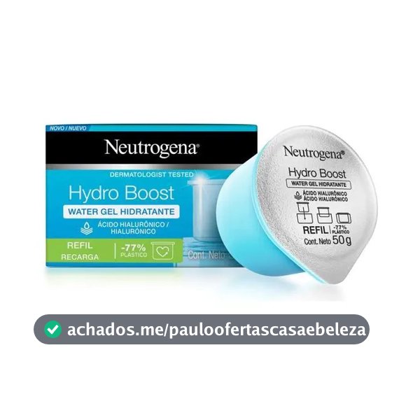 Neutrogena Hydro Boost com ácido hialurônico 50gr Hora de aplicação Dia Tipo de pele normal
