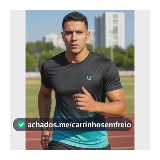 Camiseta Dryfit Masculina Academia Treino Proteção Uv+