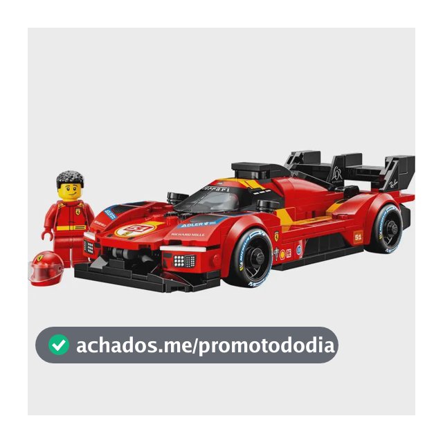 Lego Speed Champions Ferrari 499p 77261 329 Peças 329 Ferrari 499p