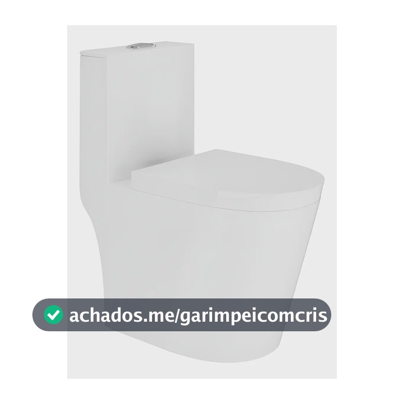 Vaso Sanitário Monobloco Caixa Acoplada Completo Privada Cor Branco Tubrax - VAB0003