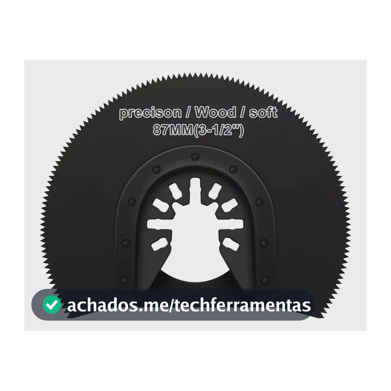 Lâmina Serra Circular Oscilante Multiferramenta Multicorte