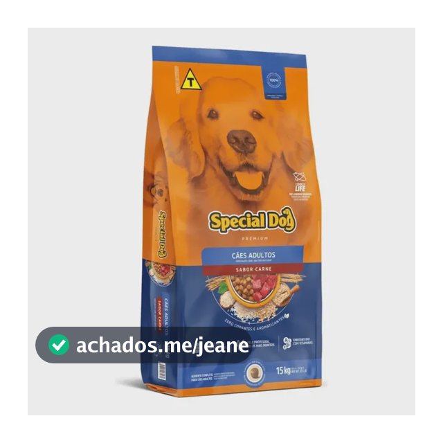 Special Dog Adulto Sabor Carne 15kg