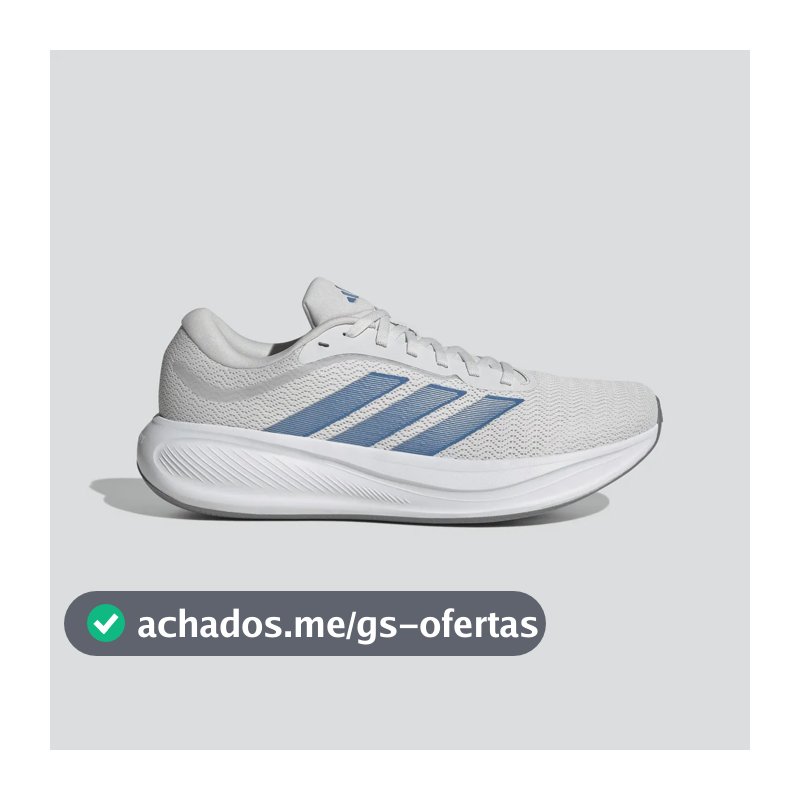 Tênis Masculino E Feminino Response Runner 2 adidas Branco Liso 41 Br