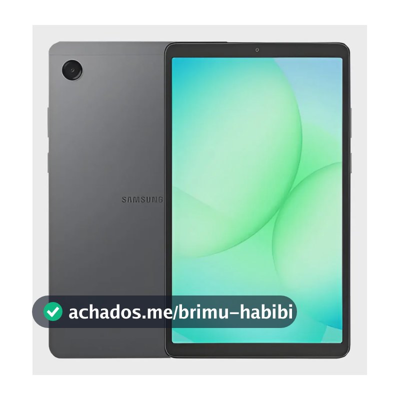 Galaxy Tab A11, 64gb, 4gb Ram, Tela De 8.7 , Bateria 5.100ma Cinza