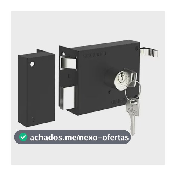 Fechadura Para Portão De Sobrepor Pratice 0231 - Soprano