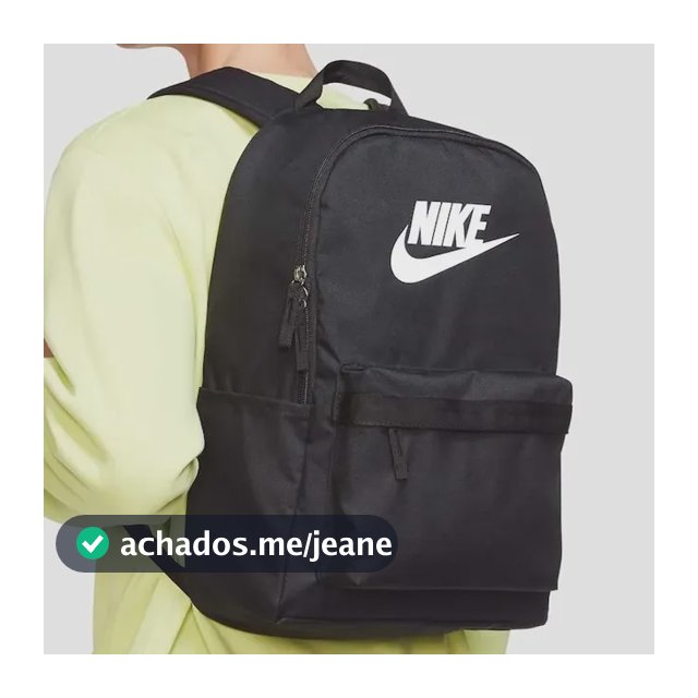 Mochila Nike Heritage Unissex Preto