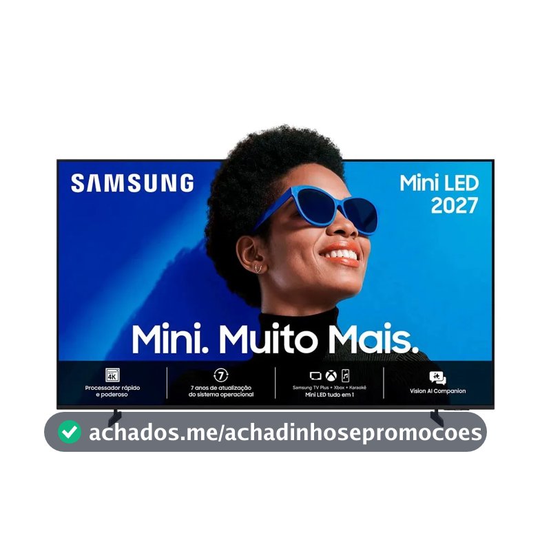 Samsung Smart TV 55" Mini LED 4K M75H 26/2027