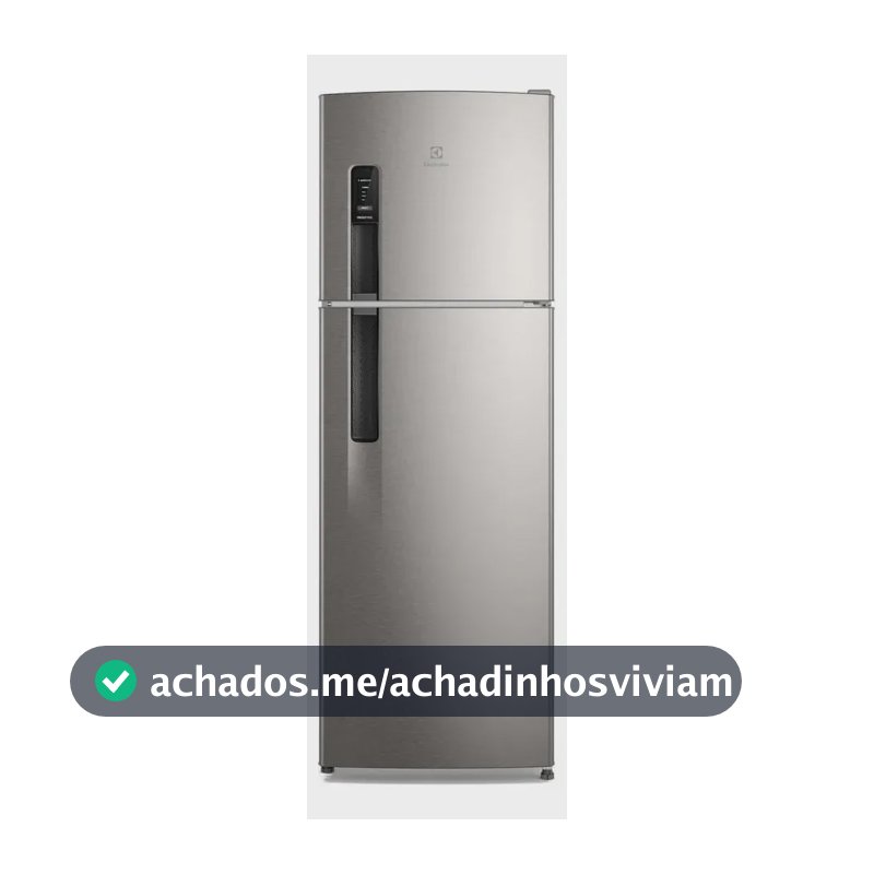 Geladeira Electrolux Frost Free 380l Autosense Inverter Duplex Inox Look (if41s)