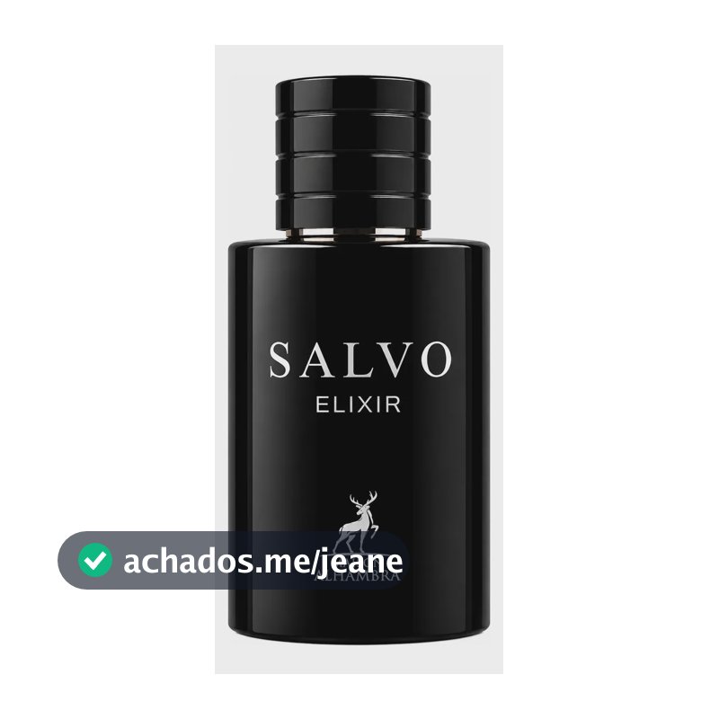 Perfume Salvo Elixir Maison Alhambra Masculino 60ml