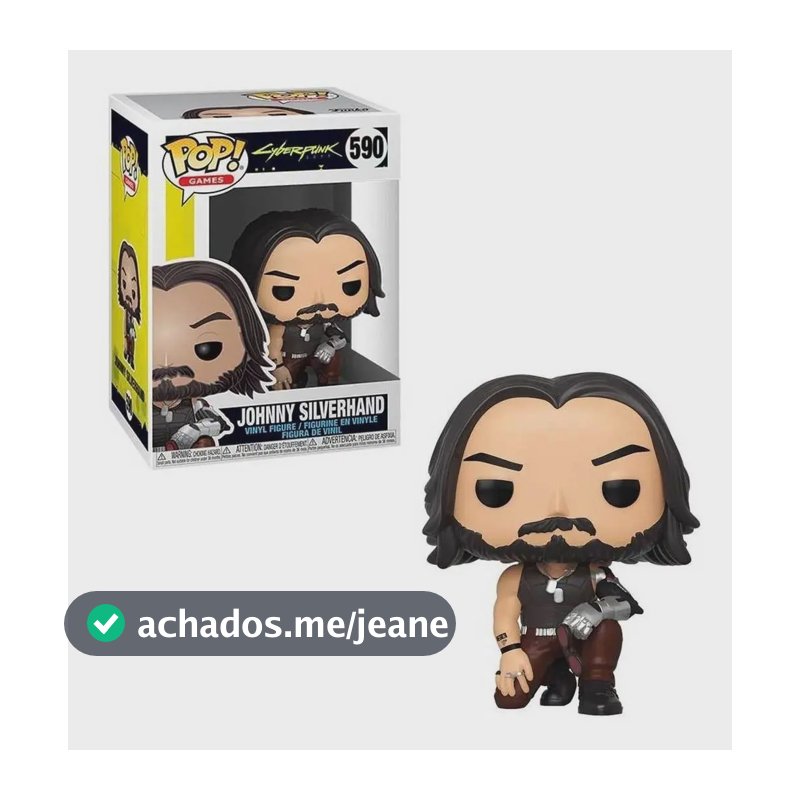 Pop Funko 590 Johnny Silverhand Cyberpunk 2077