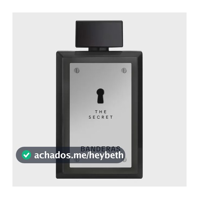 Perfume Masculino Banderas The Secret Edt 200 Ml - Oriental Especiado Fresco - Perfume Importado Masculino De Banderas, Expressa Masculinidade E Sensualidade.