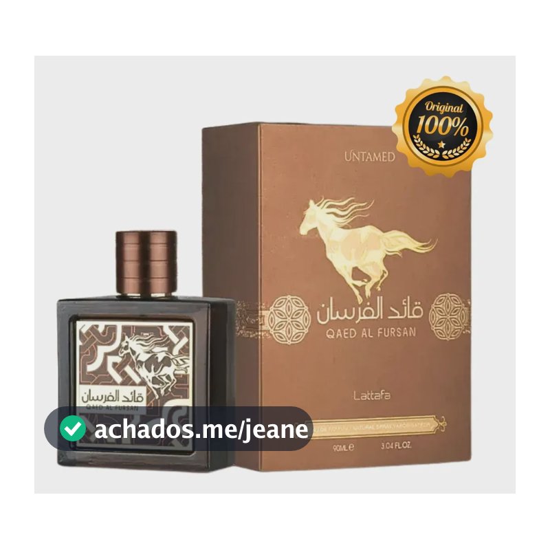 Perfume Qead Al Fursan Untamed Lattafa 100 Ml Masculino