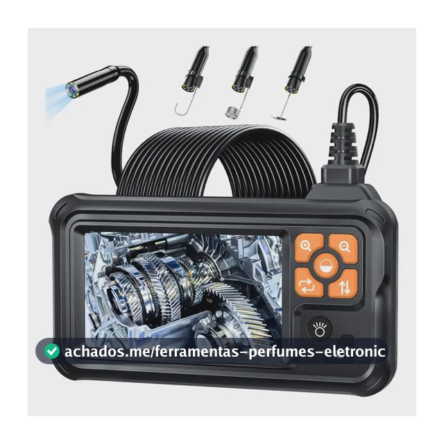 Câmera De Endoscopio Boroscopio Industrial Automotivo 5m