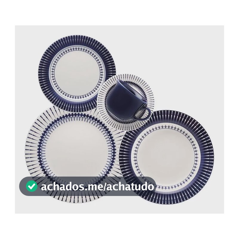 Aparelho de Jantar e Chá 30 peças Donna Colb