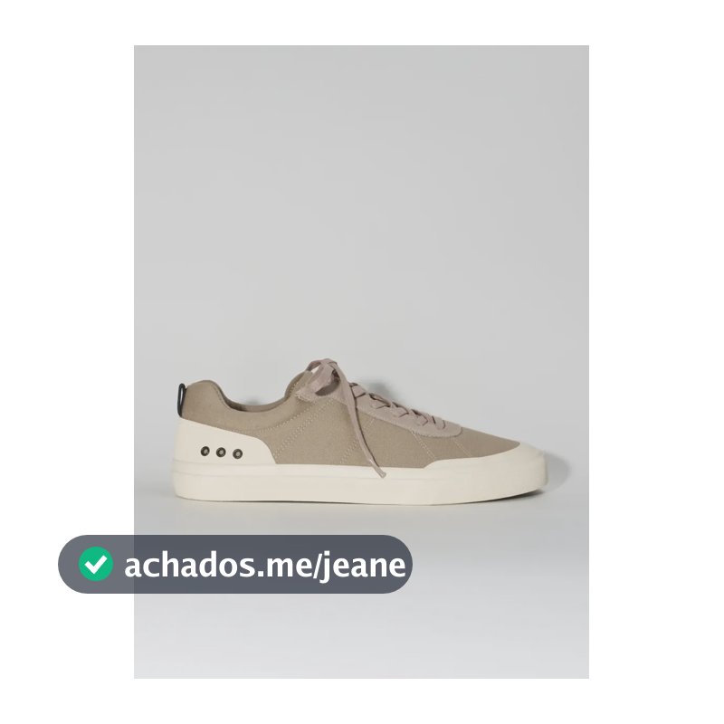 Tênis Masculino Tide Osklen Cáqui Liso 41 Br