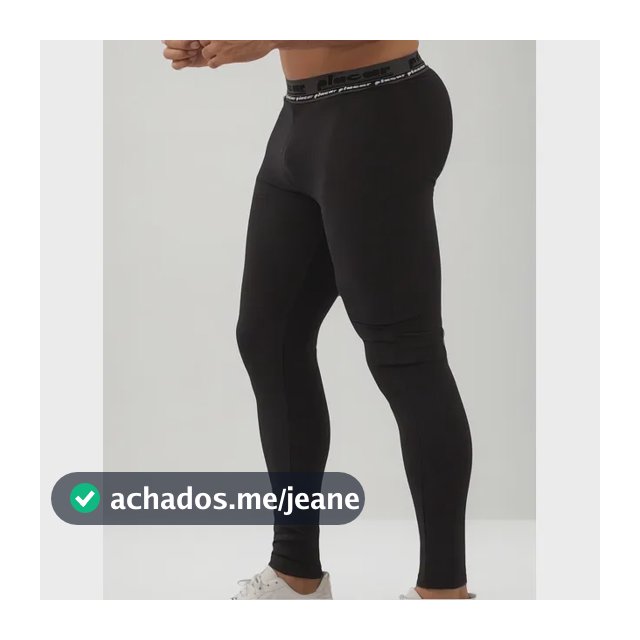 Calça Térmica Masculina Legging Esportiva Com Compressão