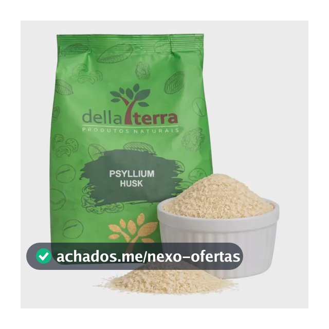 Psyllium Husk Premium Original Importado 1 Kg Della Terra Original