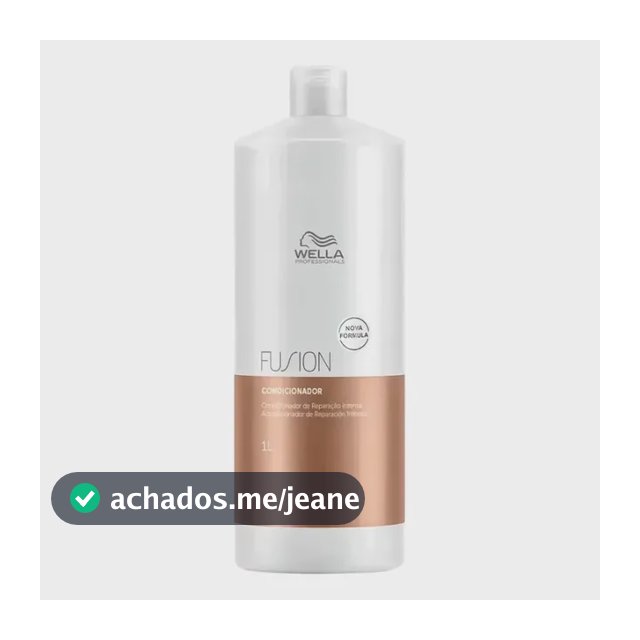 Wella Fusion Condicionador 1 Litro