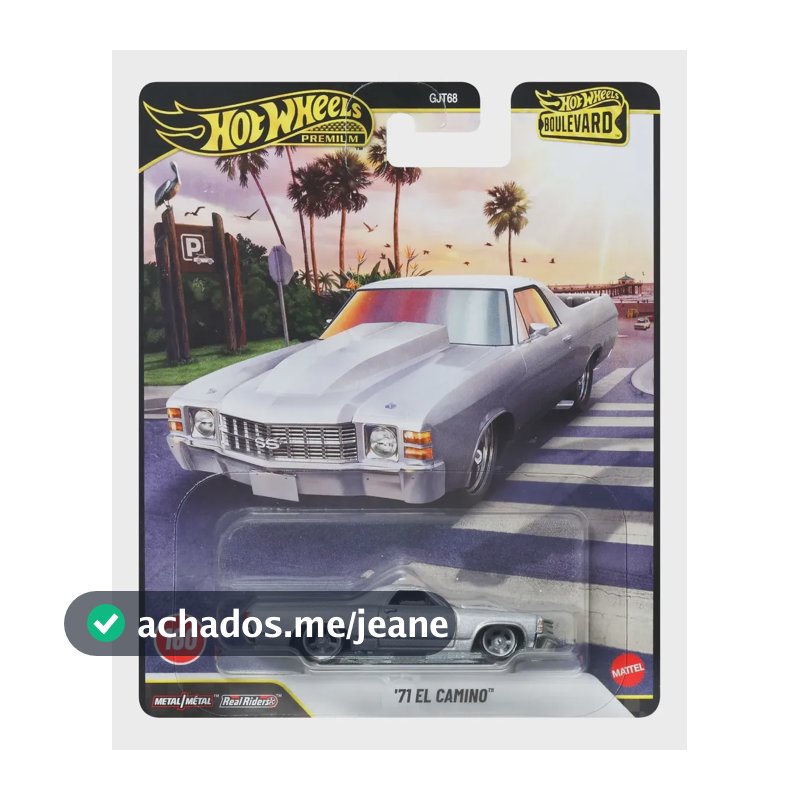 Carrinhos Hot Wheels Cultura Pop / Boulevard - Mattel 71 El Camino