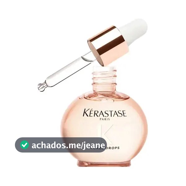 Óleo Capilar Kérastase Gloss Absolu Glaze Drops, Brilho Intenso Para Cabelos, Controle de Frizz, 45ml