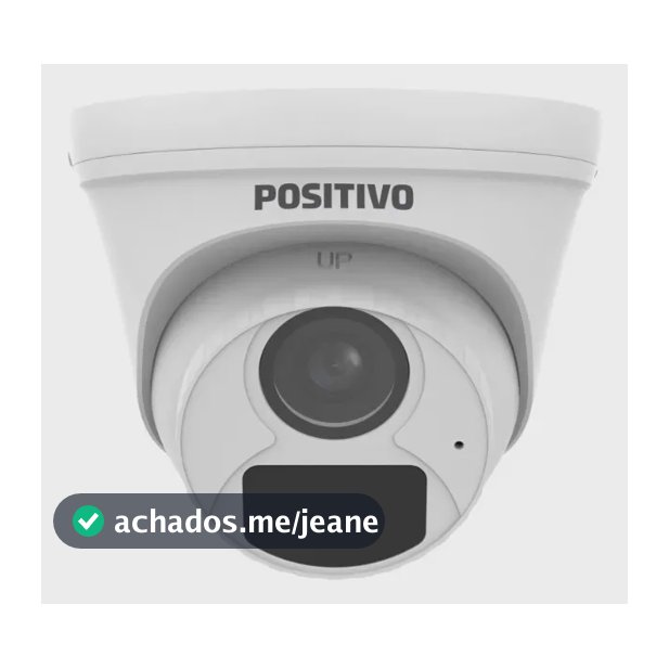 Câmera Segurança HD PLUS DOME 2MP IP67 Interna Externa infravermelho Prova D’Água Positivo Seg
