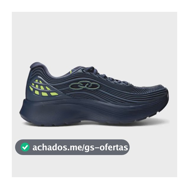 Tênis Esportivo Masculino Fluir Olympikus Petróleo/marinho Liso 38 Br