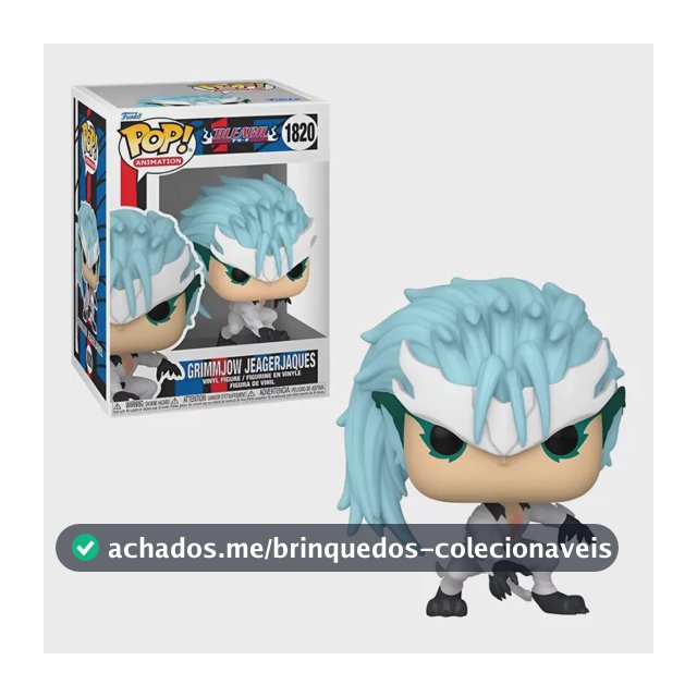 Boneco Funko Pop Bleach Grimmjow #1820