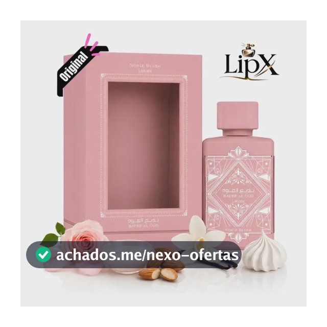 Perfume Árabe Badee Al Oud Noble Blush 100ML Original