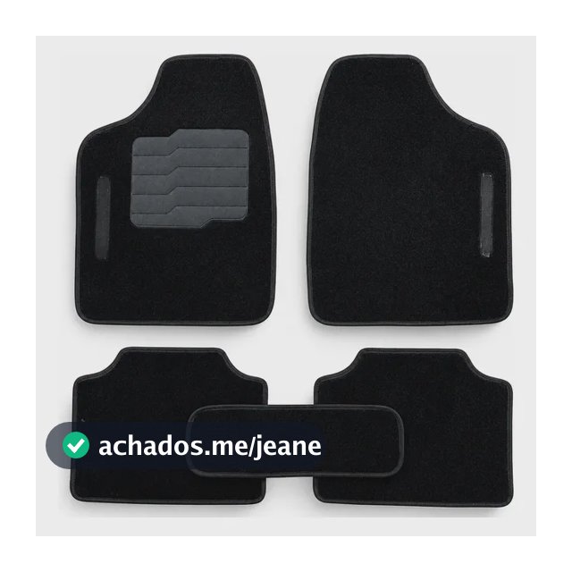 Tapete Carro Carpete Premium 5 Peças Para Chevrolet Bordado