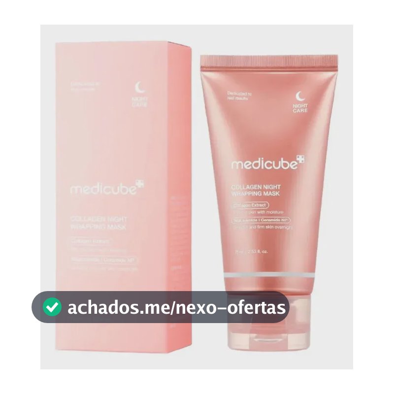 Máscara Noturna Facial Medicube Collagen Night Wrappin Mask Todo Tipo De Pele