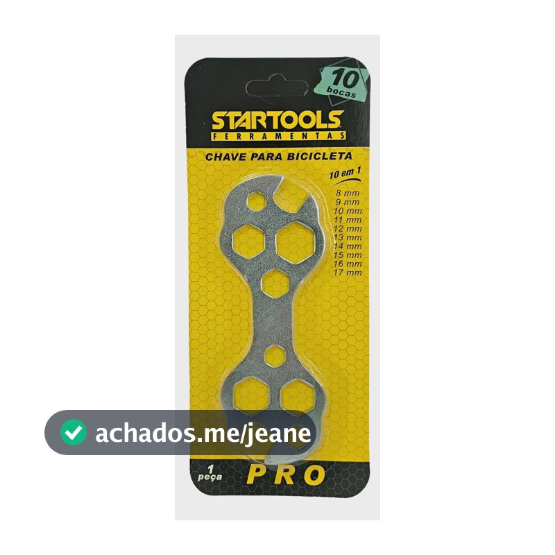 Kit Conserto Bike Chave 10 Em 1 Ferramenta Multiuso Portátil