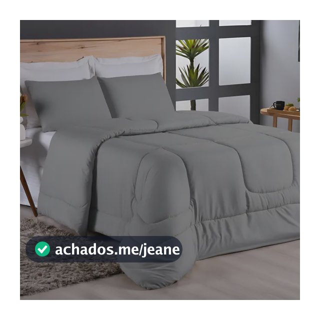 Edredom Queen Percal 400 Fios Grosso Super Casal Hotel Size