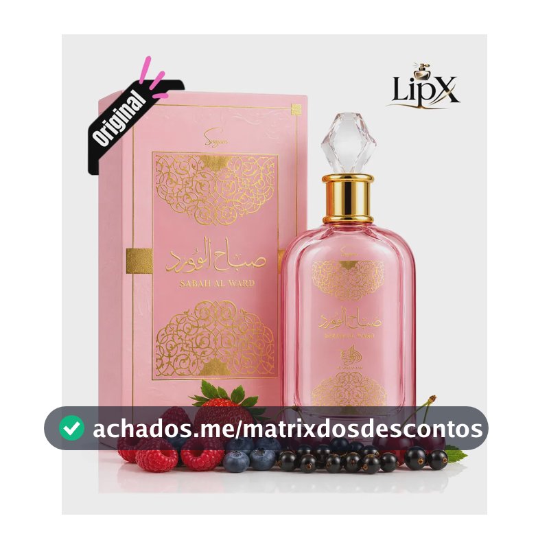 Perfume Árabe Sabah Al ward Sugar Feminino 100ML