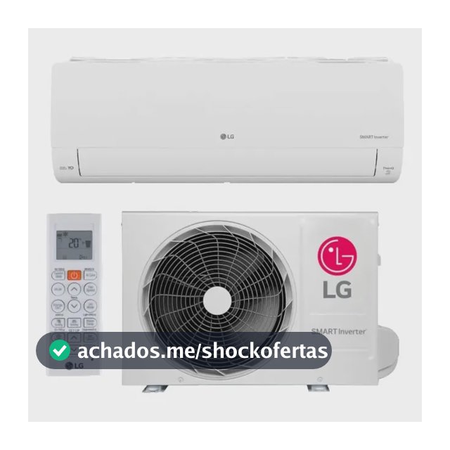 Ar Condicionado LG Ai Smart Inverter Voice 12000 Btus Frio Branco 220v 15669715