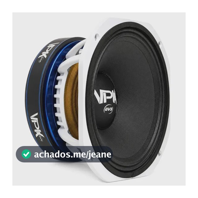 Alto Falante QVS VPK 10 60 PRO S 4 ohms Medio Grave 10 Polegadas Som Automotivo Som Profissional Medio de 10 Woofer