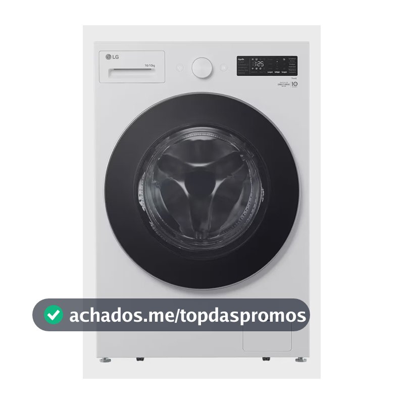 Lava E Seca Smart LG 16kg  Branca Com Aidd - 220v 220v Branco
