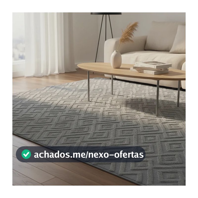 Tapete Jolitex Quarto Bebe Sala Antiderrapante 1,40x2,00 140 M 2 M Geométrico
