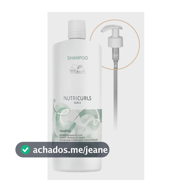 Kit Wella Professionals Nutricurls - Limpeza Essencial