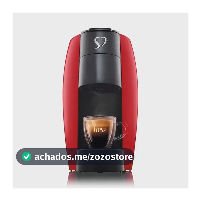 Cafeteira Tres Automática Lov Vermelha Vermelho