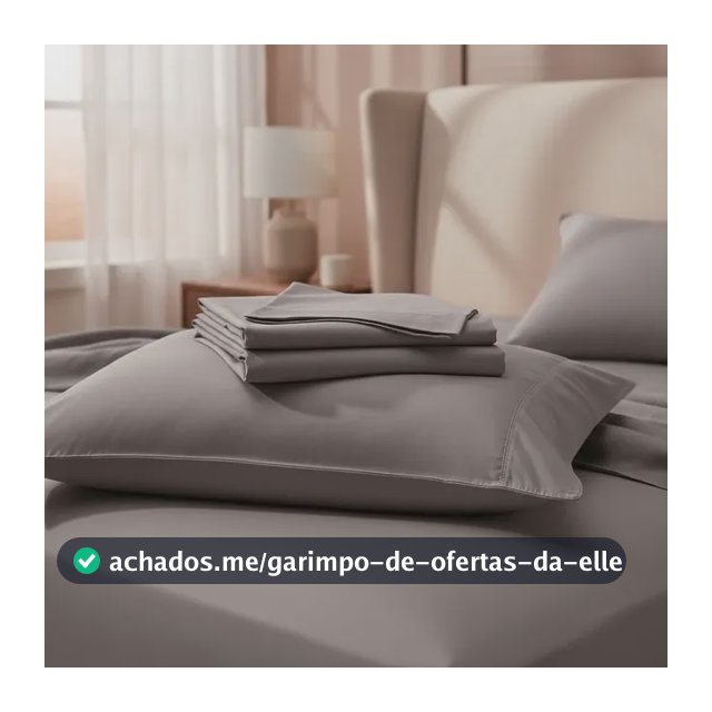 Jogo Cama By The Bed The Trim Queen 300fios Algodão Egípcio Branco