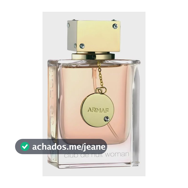 Extrato de perfume Armaf Club De Nuit Woman 75ml para mulheres