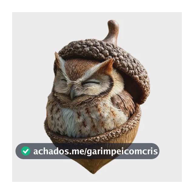 Pingente De Natal De Animais Da Floresta De 8 Cm