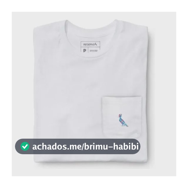 Camiseta Bolso Cb Pica-pau Xadrez Reserva