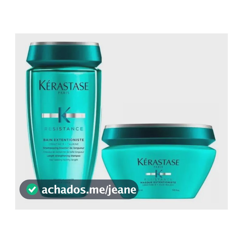 Kit Kérastase Resistance Extentioniste - Shampoo + Máscara