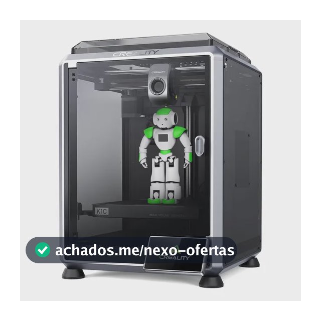 Impressora 3d Creality K1c De Alta Velocidade (600 Mm/s) 127/220v Preto