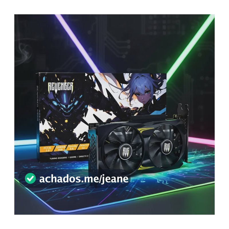 Placa de Vídeo Revenger GTX 1660 6GB DDR6 HDMI/DVI-D/DP