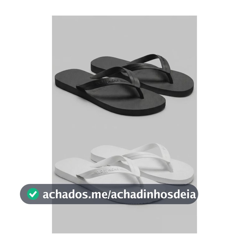 Kit 2 Chinelos Antiderrapantes Polo Wear Original Sortido 43/44
