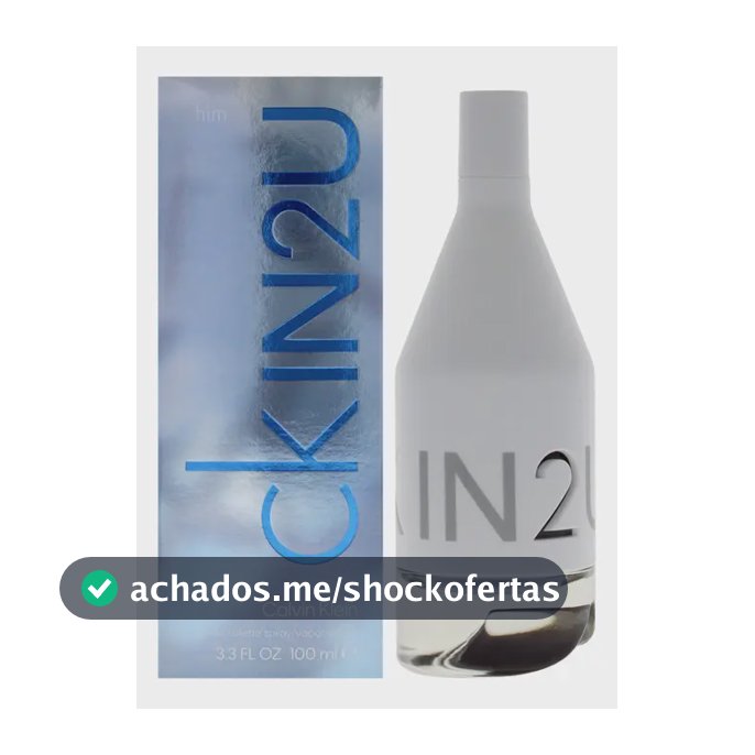 Perfume Ck In2u Calvin Klein Eau De Toilette 100ml Unisex