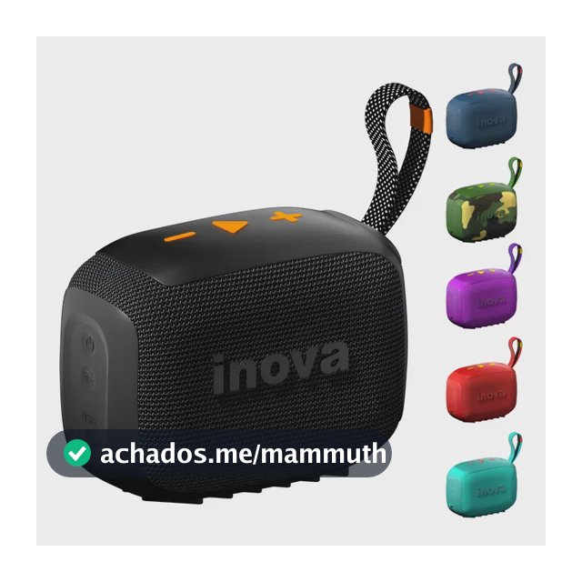 Caixa Som Bluetooth Portátil Tws Grave Potente Com Radio 15h