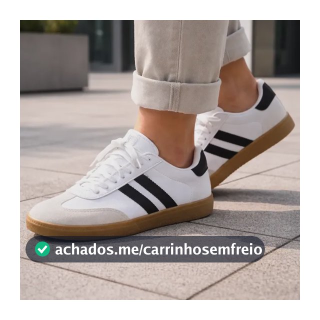 Tênis Feminino Casual Natzar Conforto Leve Branco/preto 38 Br